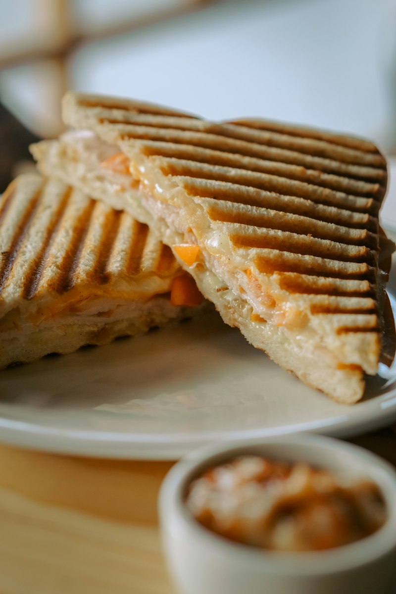 Sándwich de queso fundido